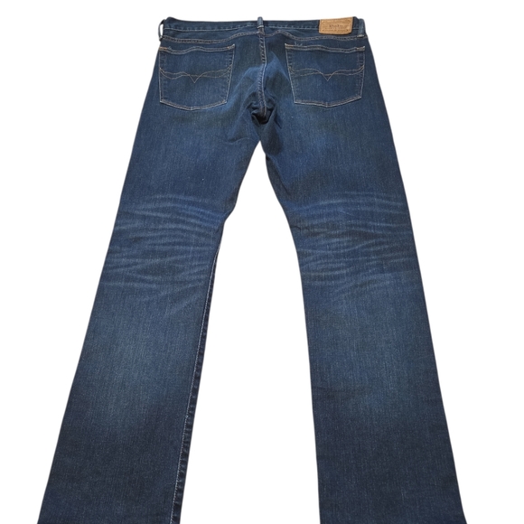Polo Ralph Lauren Varick Slim Straight Mens Jeans Size 35/30 Medium Wash - Picture 9 of 12